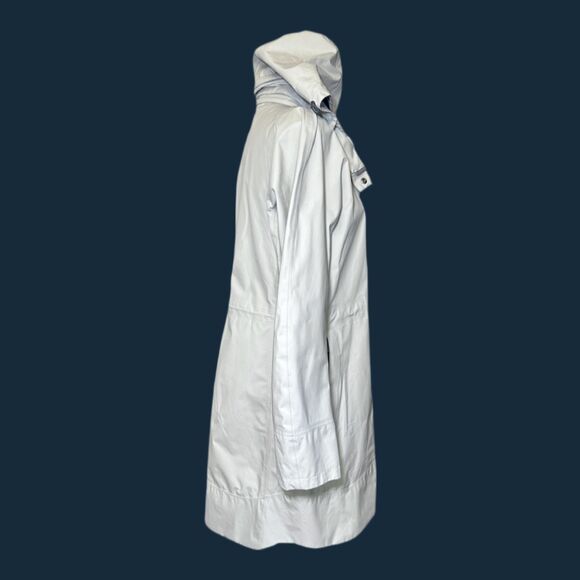 Herno Laminar Couture GORE-TEX Paclite A-Line Hooded Jacket IT44 US8 - Picture 4 of 16